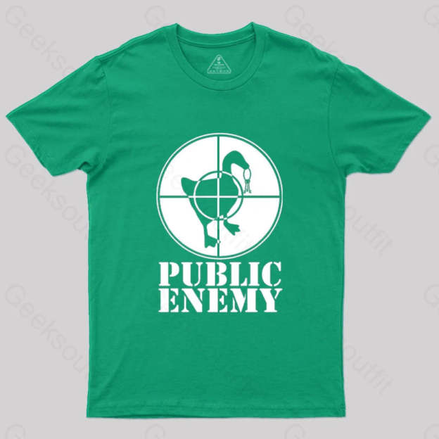 Public Enemy T-Shirt Green / S