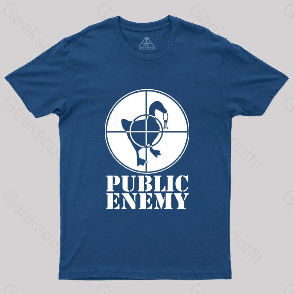 Public Enemy T-Shirt Navy / S