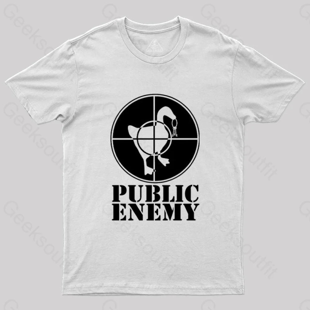 Public Enemy T-Shirt White / S