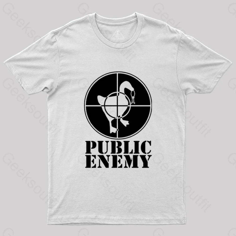 Public Enemy T-Shirt White / S