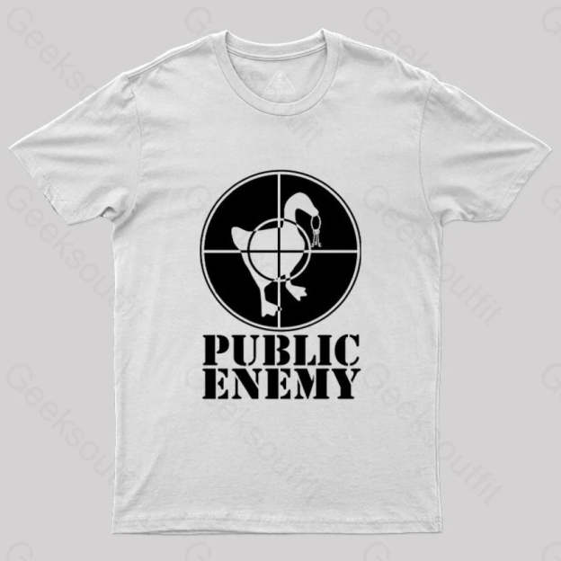 Public Enemy T-Shirt White / S