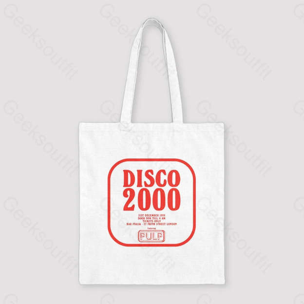 Pulp Disco 2000 Unisex Tote Bag