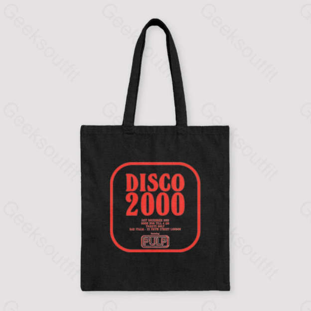 Pulp Disco 2000 Unisex Tote Bag