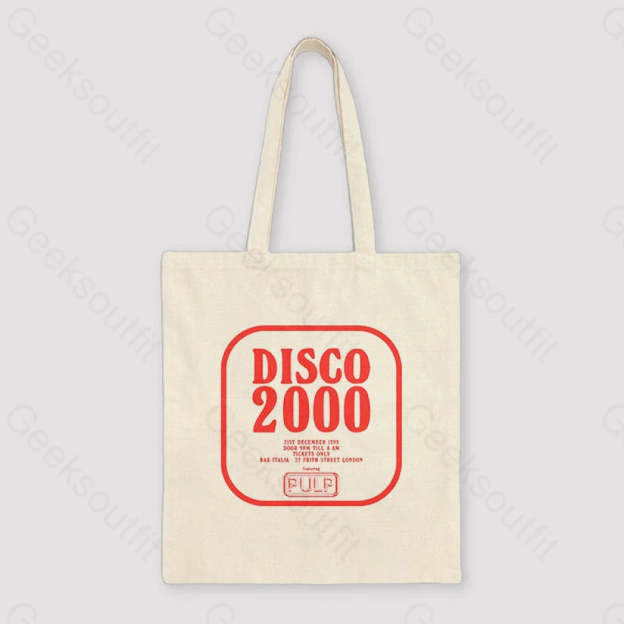 Pulp Disco 2000 Unisex Tote Bag