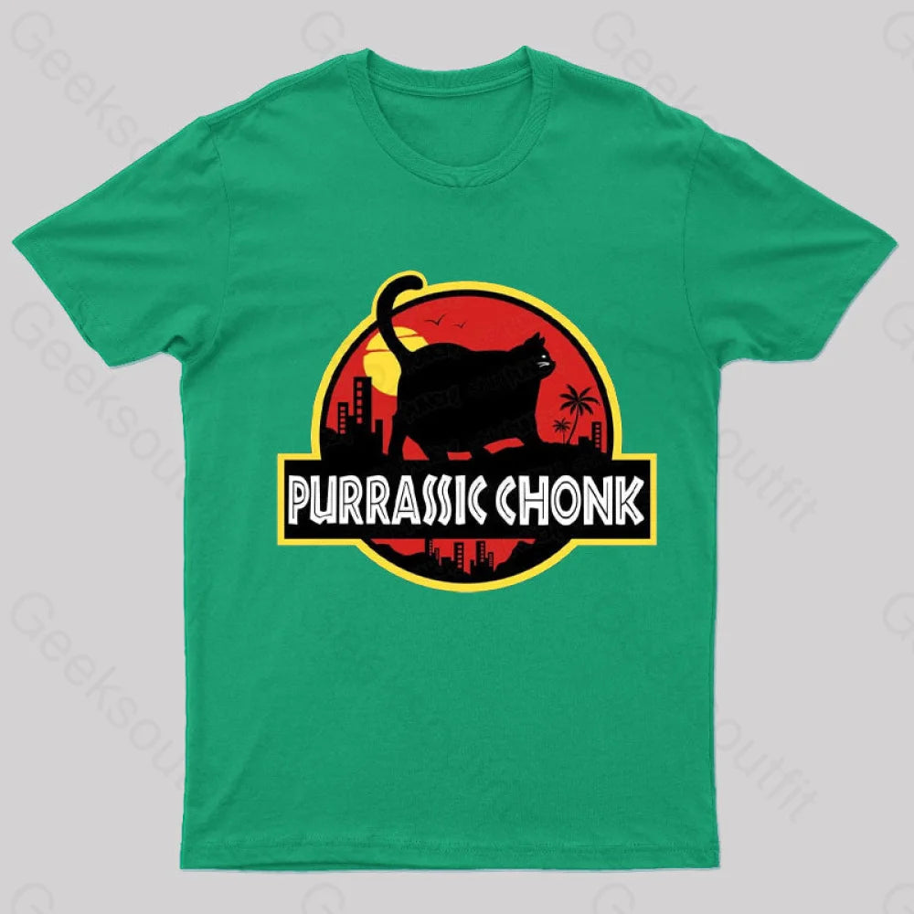 Purassic Chonk T-Shirt Green / S