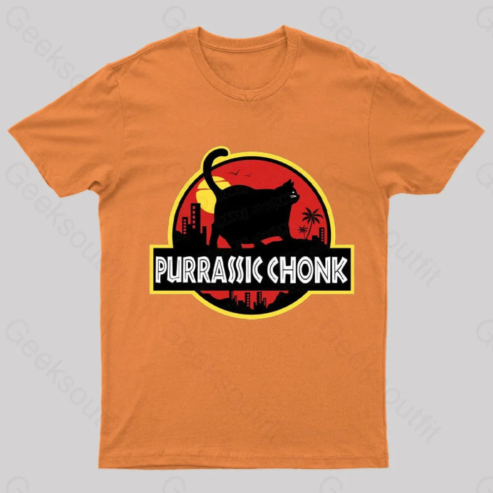 Purassic Chonk T-Shirt Orange / S