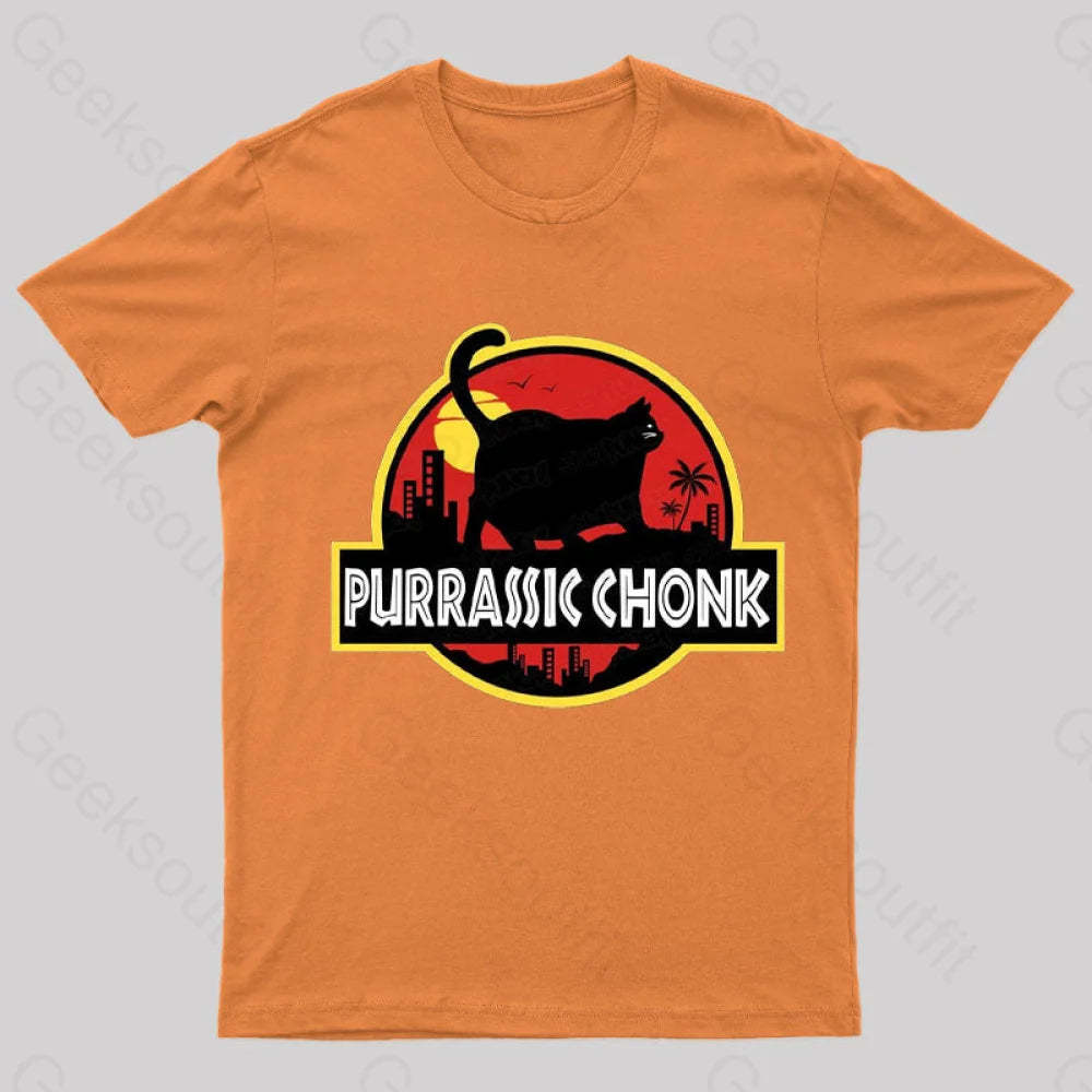 Purassic Chonk T-Shirt Orange / S