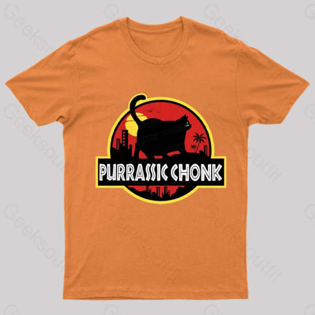 Purassic Chonk T-Shirt Orange / S