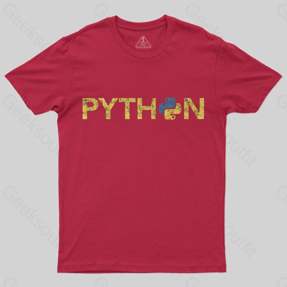Python Programmer T-Shirt - Geeksoutfit