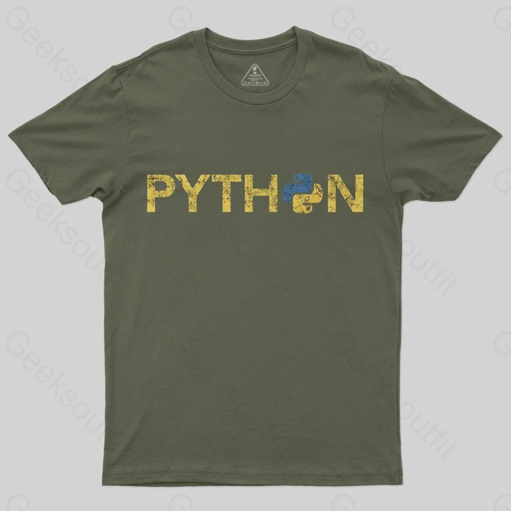 Python Programmer T-Shirt - Geeksoutfit