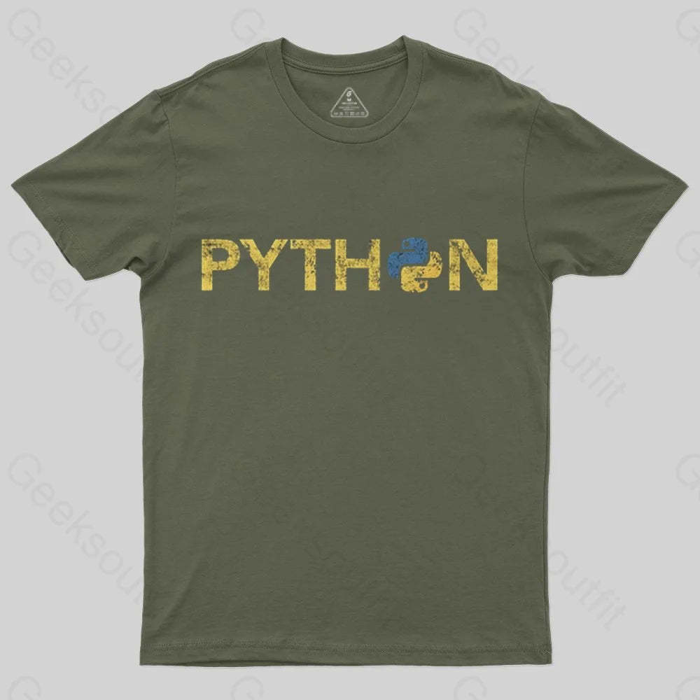 Python Programmer T-Shirt - Geeksoutfit