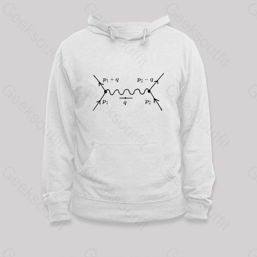 Quantum Field Theory And Particle Physics Hoodie White / S