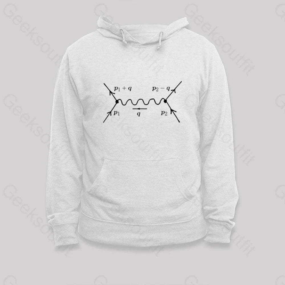 Quantum Field Theory And Particle Physics Hoodie White / S
