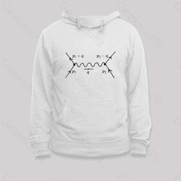 Quantum Field Theory And Particle Physics Hoodie White / S