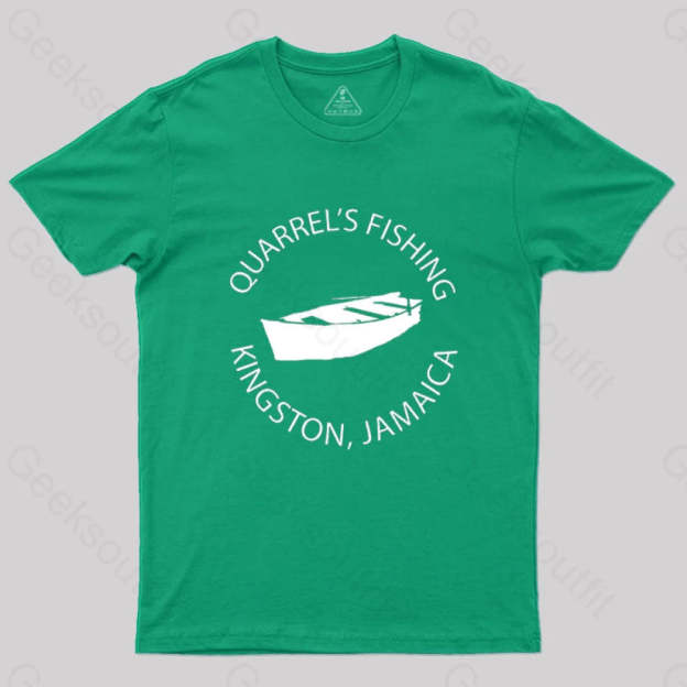 Quarrel’s Fishing T-Shirt Green / S
