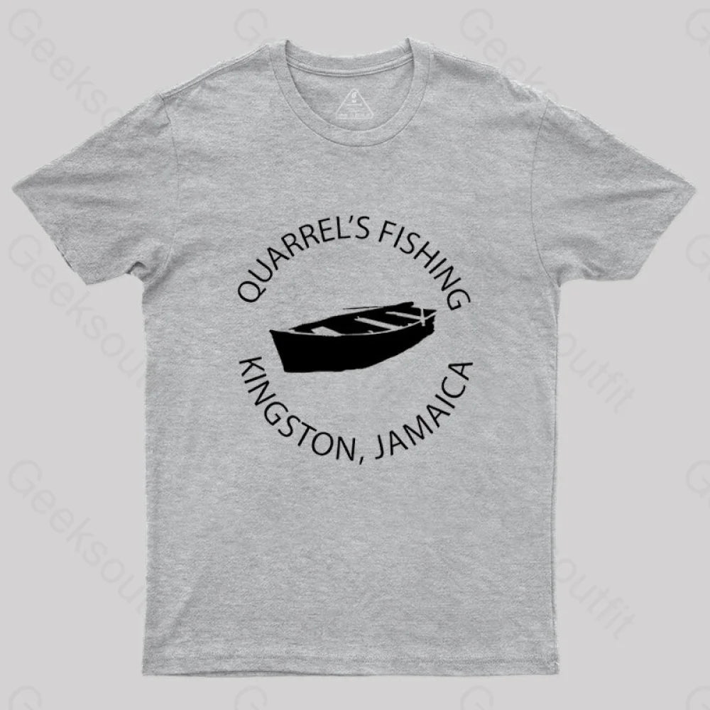 Quarrel’s Fishing T-Shirt Grey / S