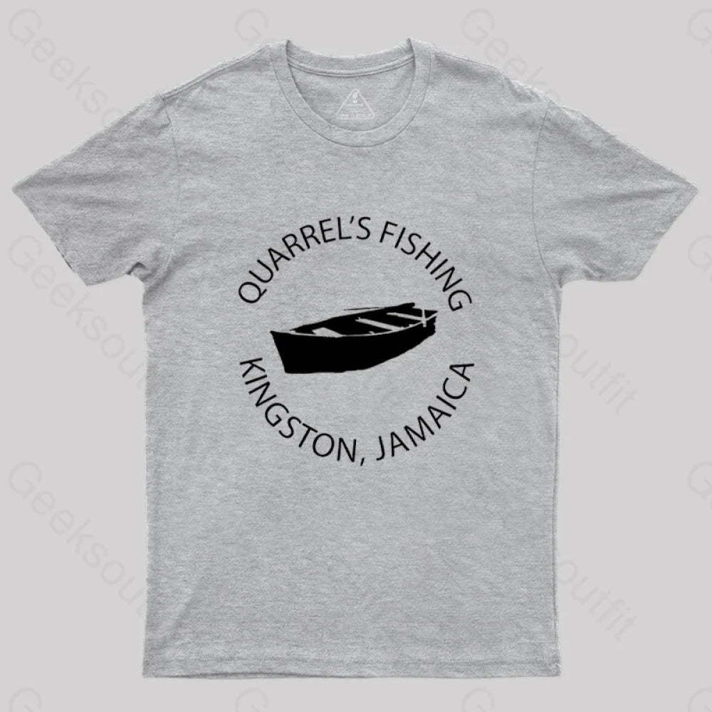 Quarrel’s Fishing T-Shirt Grey / S