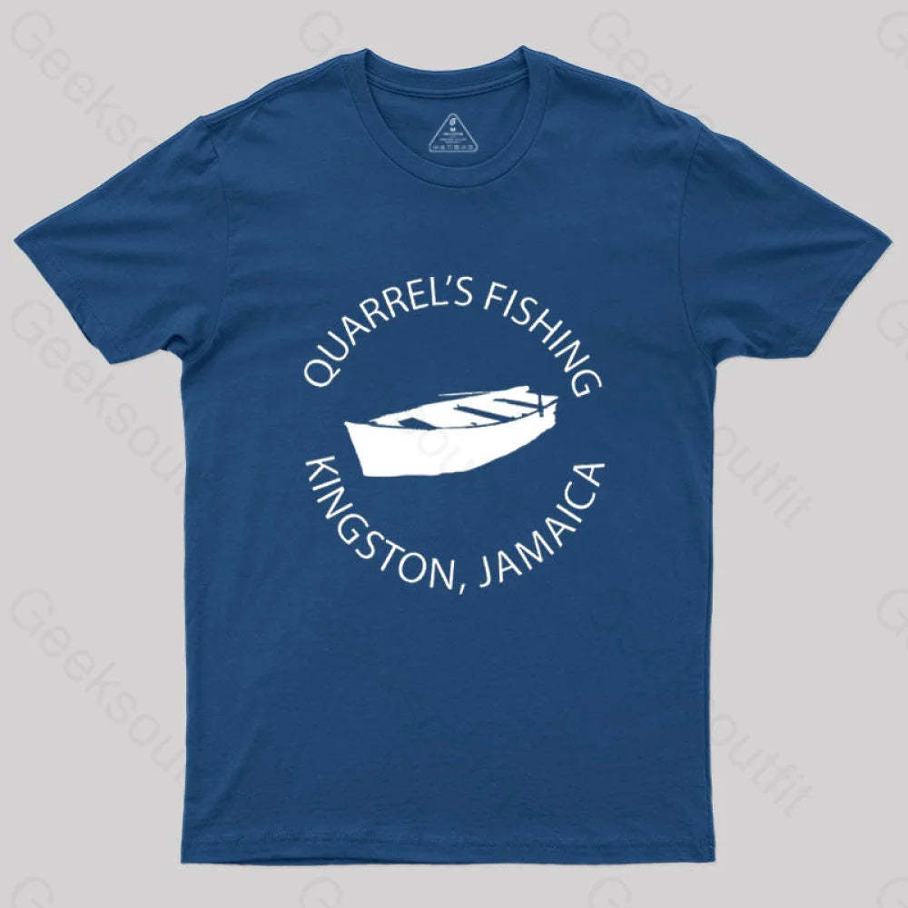 Quarrel’s Fishing T-Shirt Navy / S