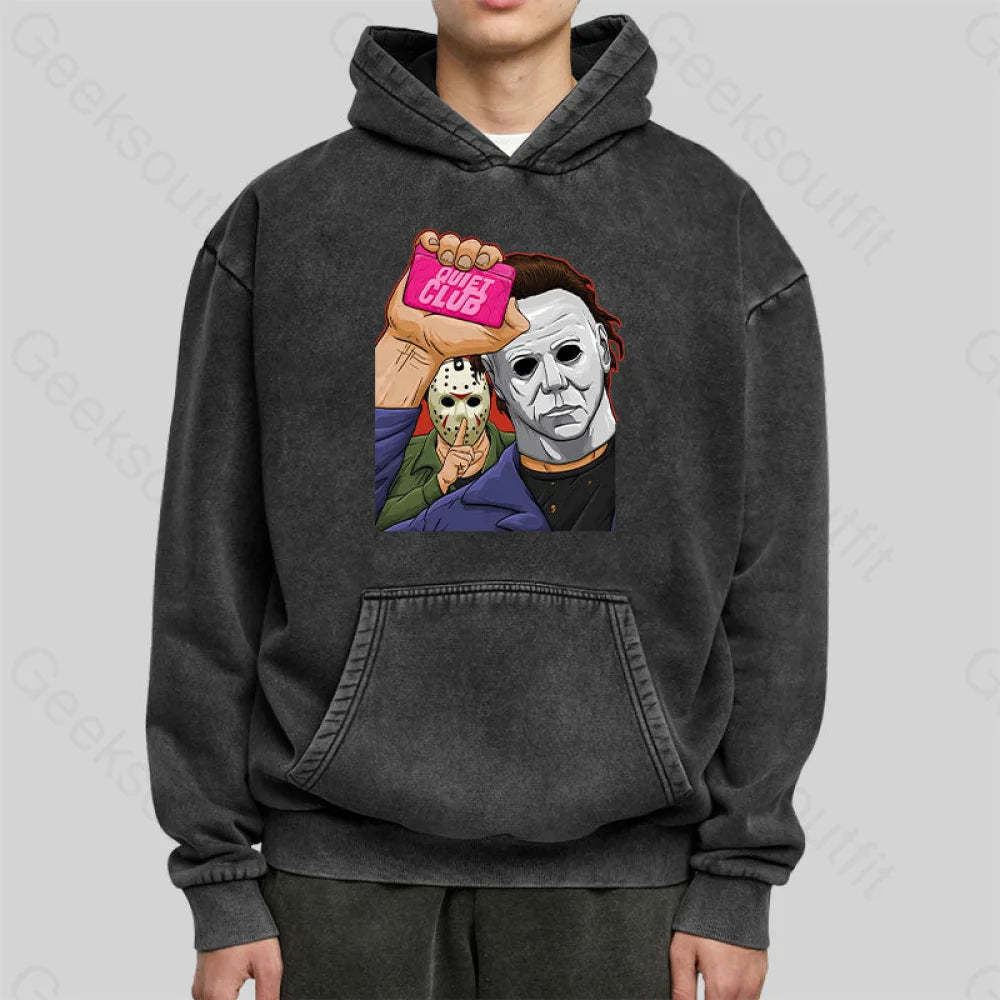Quiet Club Washed Hoodie