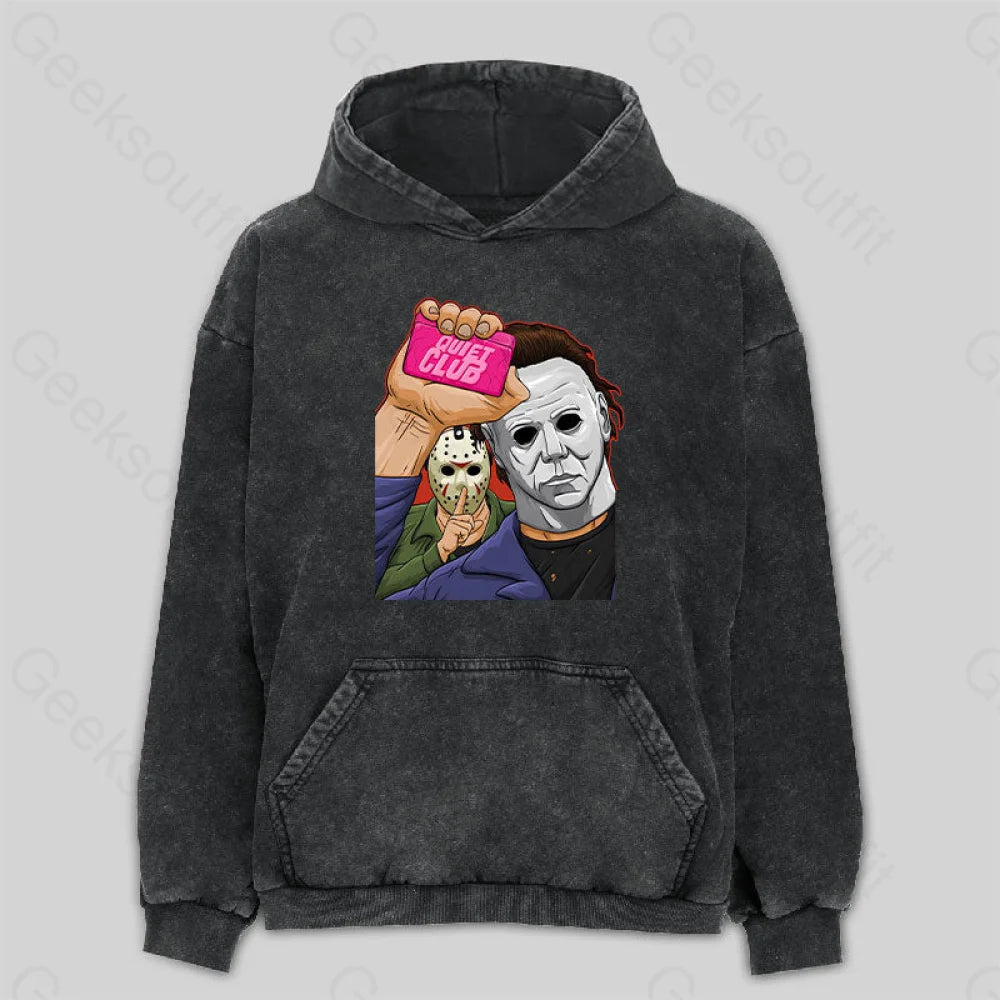 Quiet Club Washed Hoodie M