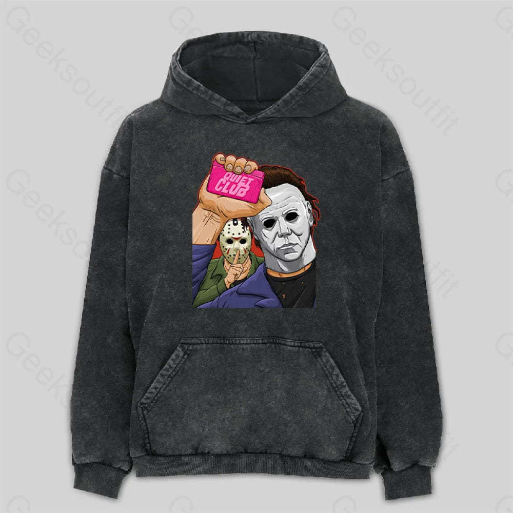 Quiet Club Washed Hoodie M