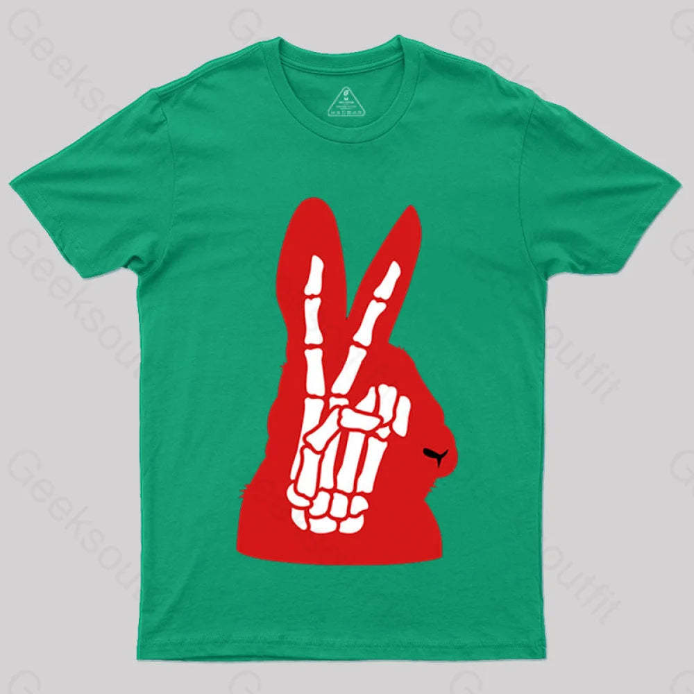 Rabbit Ears T-Shirt Green / S