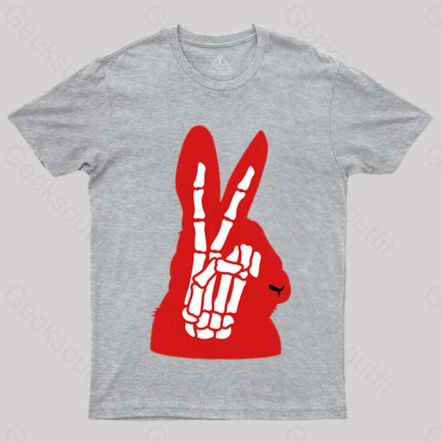 Rabbit Ears T-Shirt Grey / S