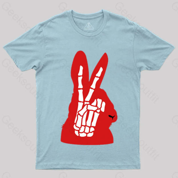 Rabbit Ears T-Shirt Light Blue / S