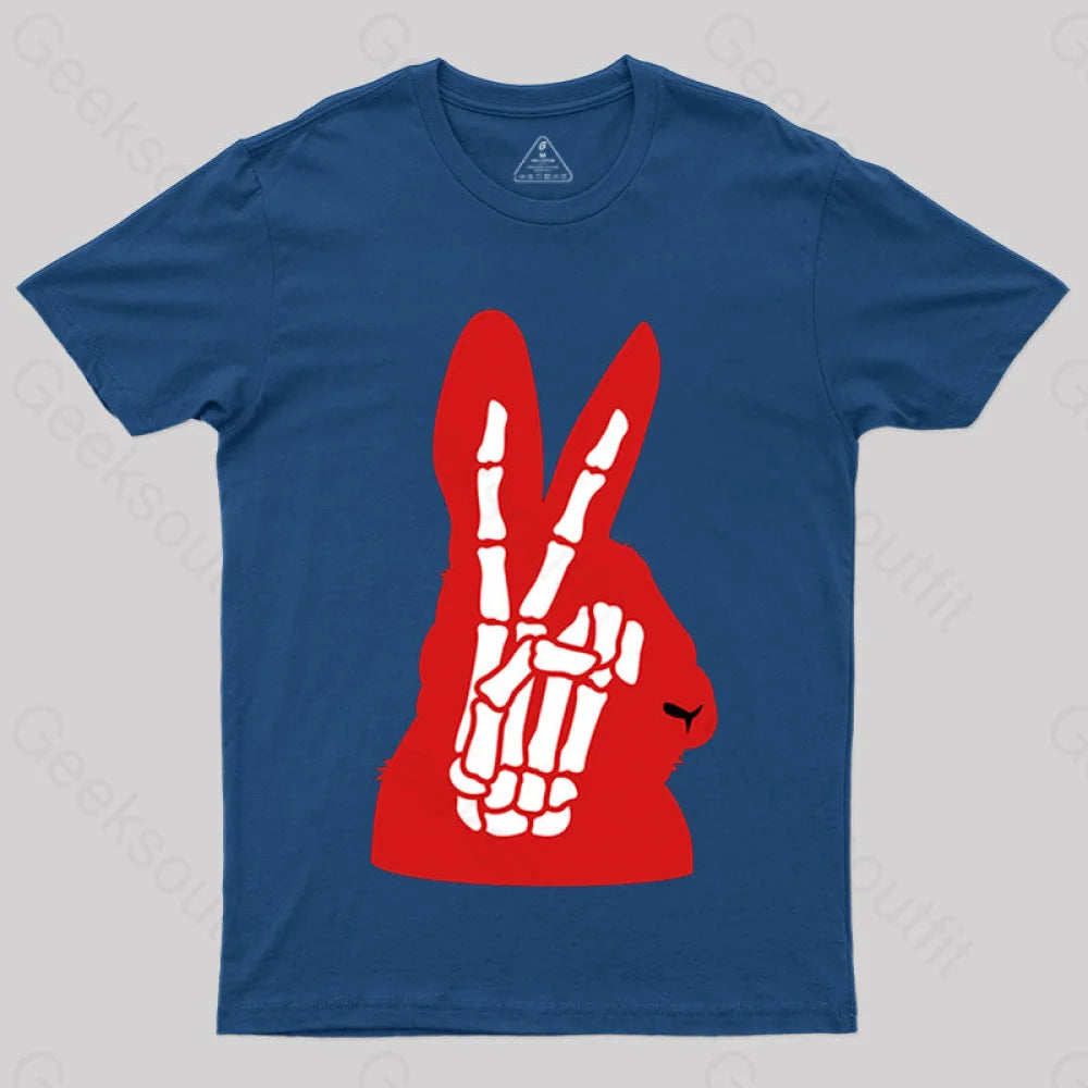 Rabbit Ears T-Shirt Navy / S
