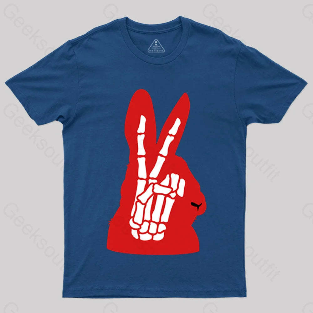 Rabbit Ears T-Shirt Navy / S