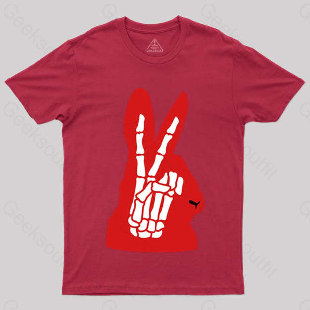 Rabbit Ears T-Shirt Red / S