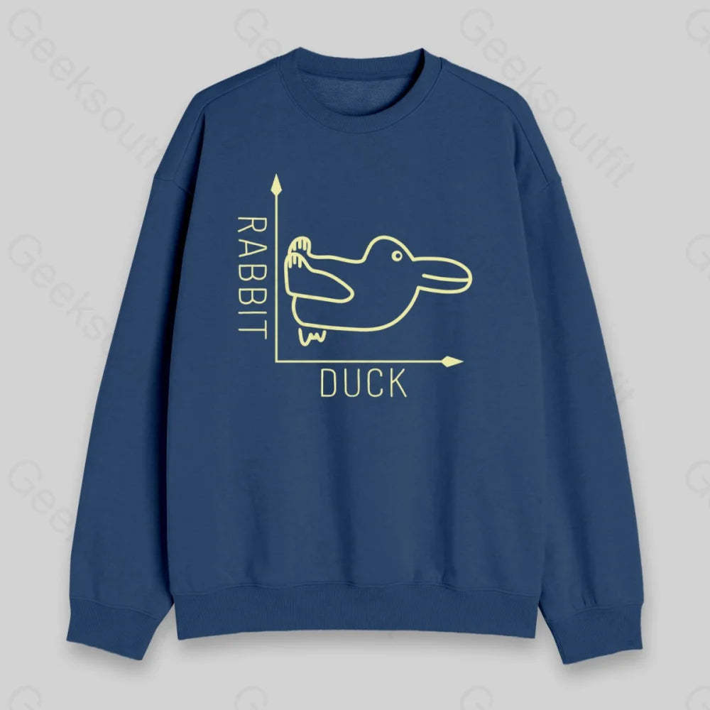 Rabbit or Duck Sweatshirt - Geeksoutfit