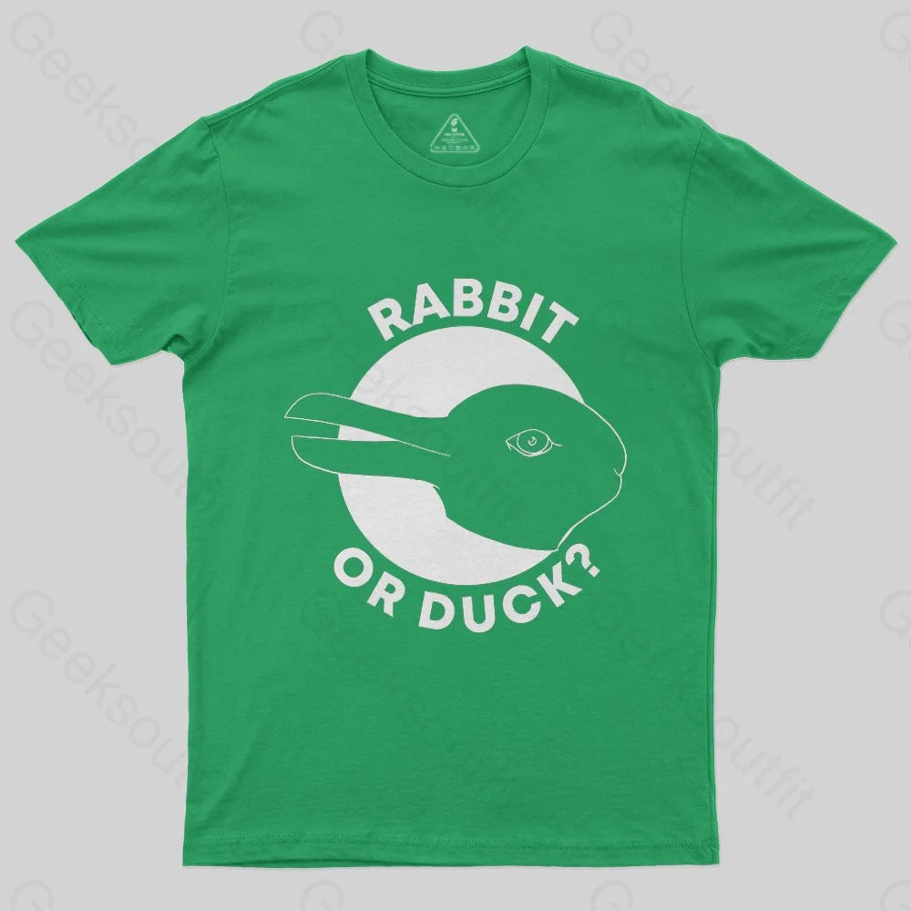 Rabbit or Duck T-Shirt - Geeksoutfit