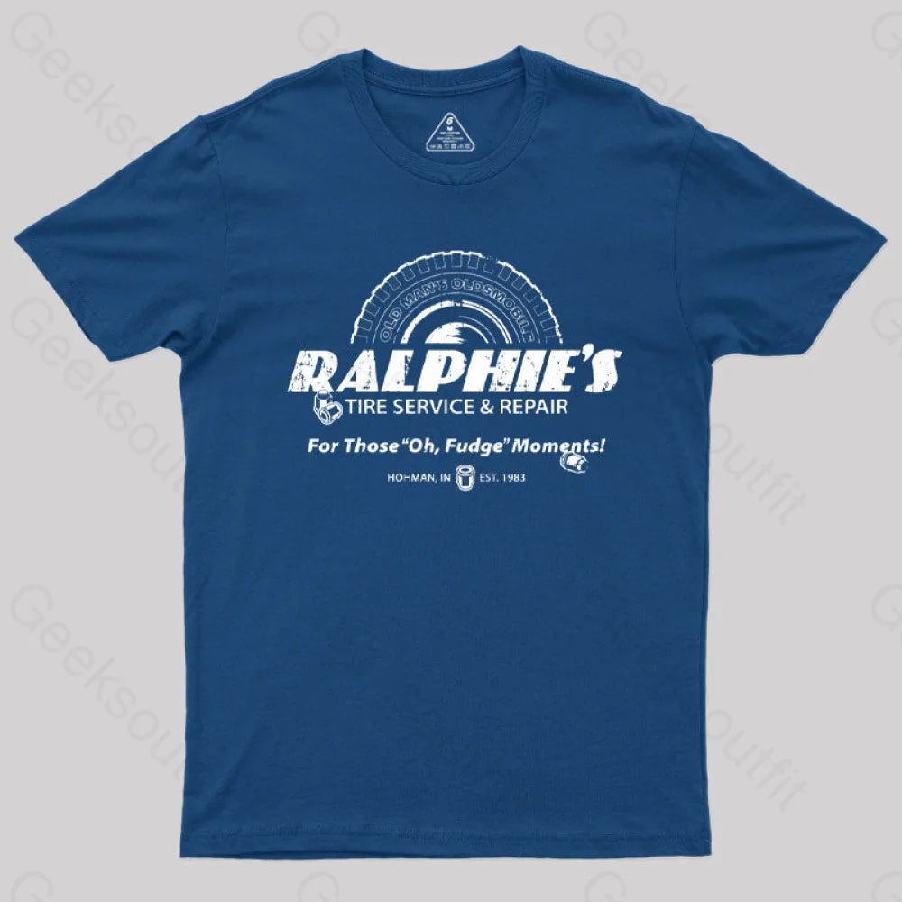 Ralphie’s Tire T-Shirt Navy / S