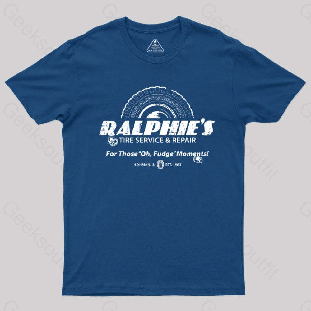Ralphie’s Tire T-Shirt Navy / S