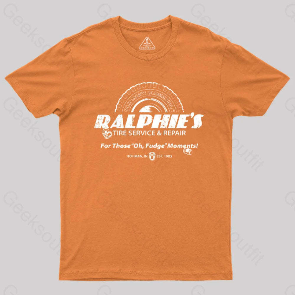 Ralphie’s Tire T-Shirt Orange / S