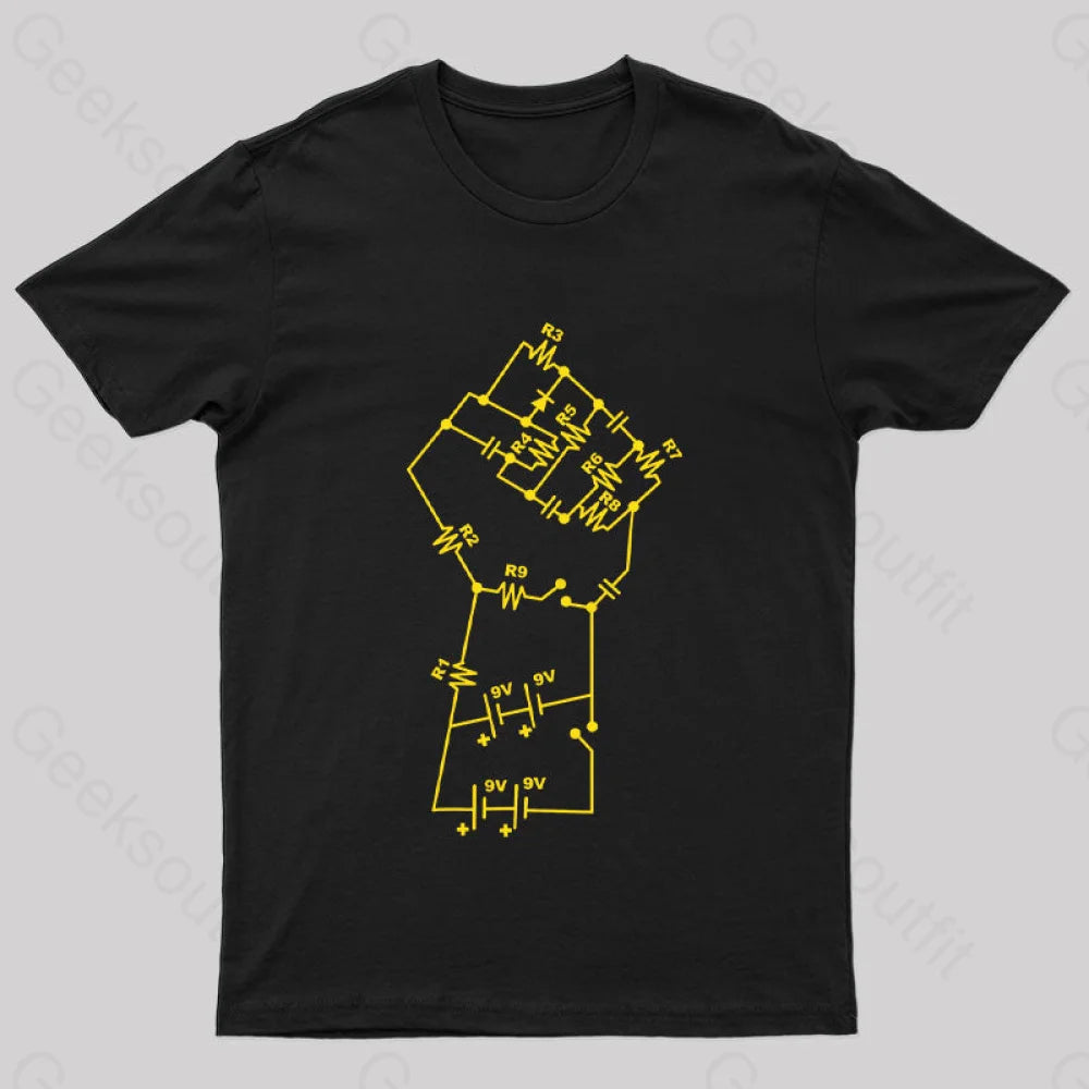 Re-Volt Physics Nerd T-Shirt Black / S