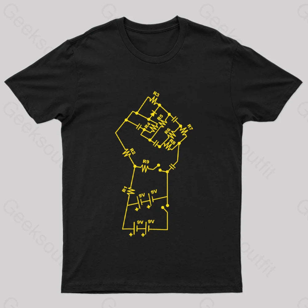 Re-Volt Physics Nerd T-Shirt Black / S
