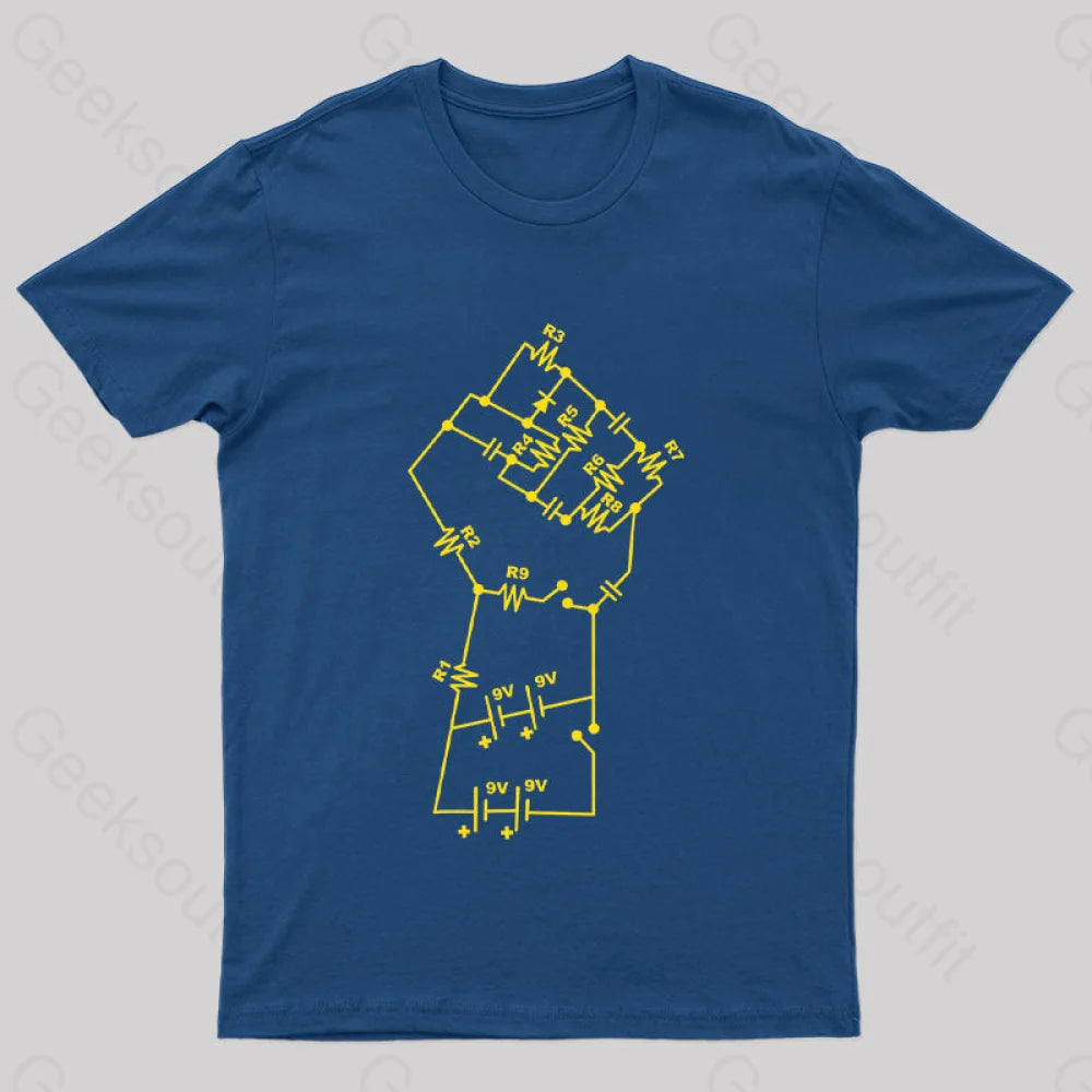 Re-Volt Physics Nerd T-Shirt Navy / S