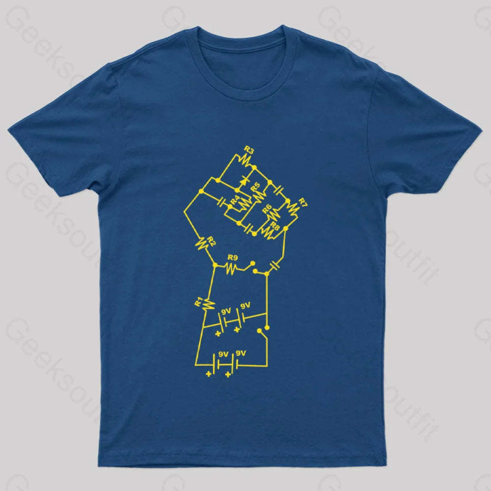 Re-Volt Physics Nerd T-Shirt Navy / S