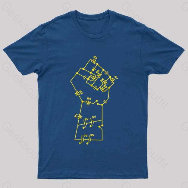 Re-Volt Physics Nerd T-Shirt Navy / S