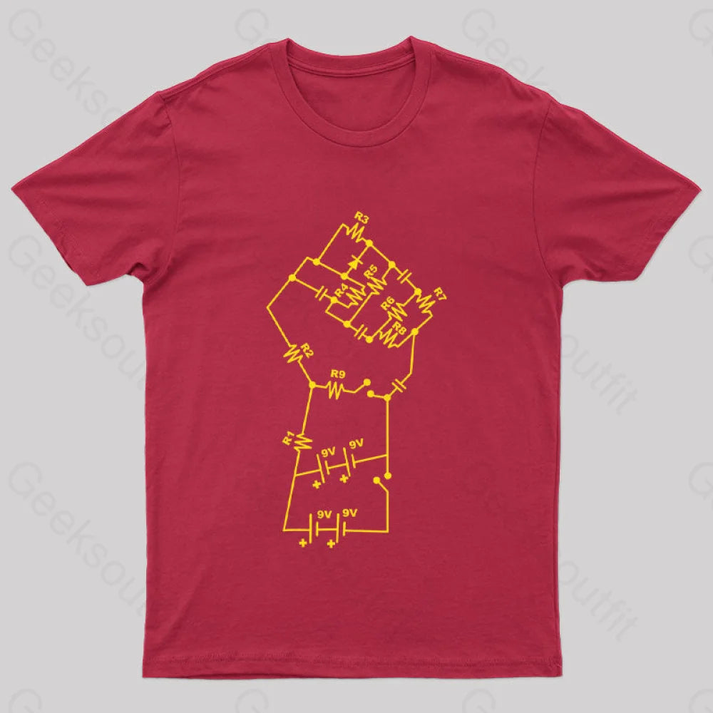 Re-Volt Physics Nerd T-Shirt Red / S