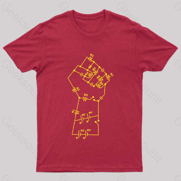 Re-Volt Physics Nerd T-Shirt Red / S