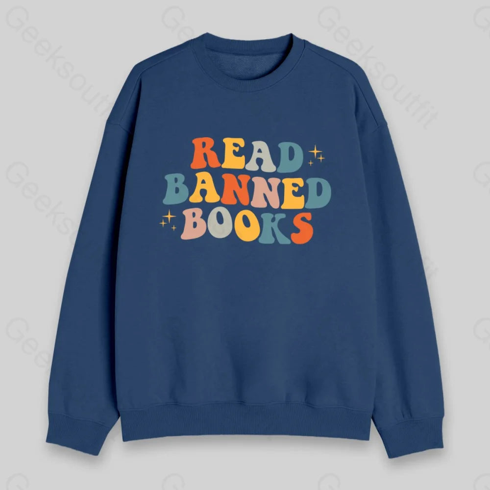 READ BANNED BOOKS Sweatshirt - Geeksoutfit