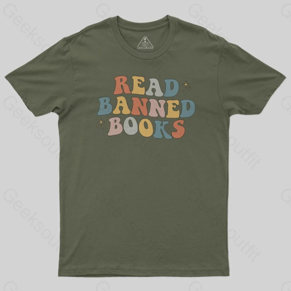 READ BANNED BOOKS T-Shirt - Geeksoutfit
