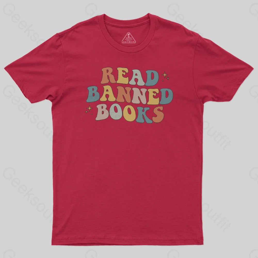 READ BANNED BOOKS T-Shirt - Geeksoutfit
