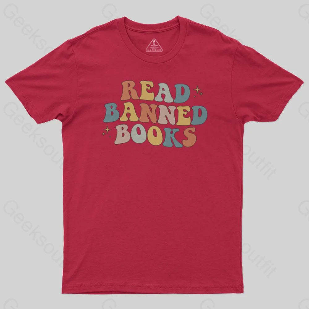 READ BANNED BOOKS T-Shirt - Geeksoutfit