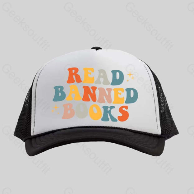 Read Banned Books Trucker Hat - Geeksoutfit