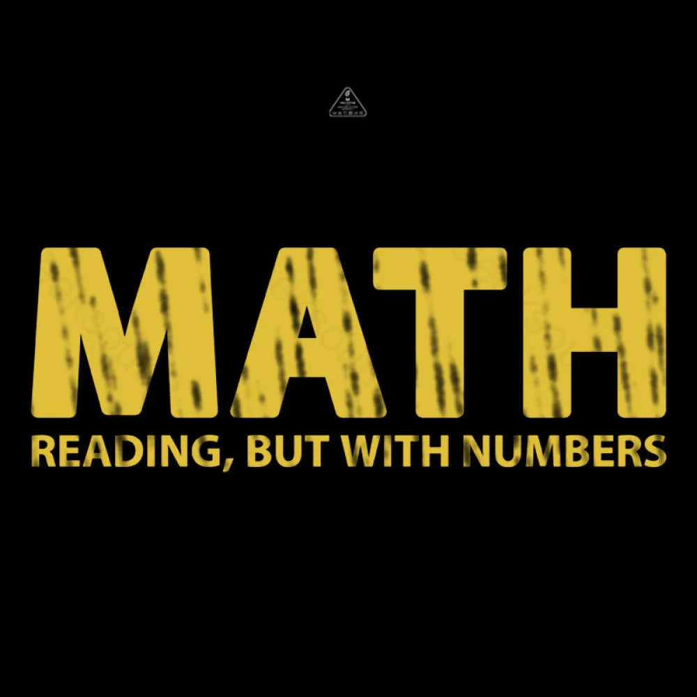 Reading But With Numbers Geek T-Shirt