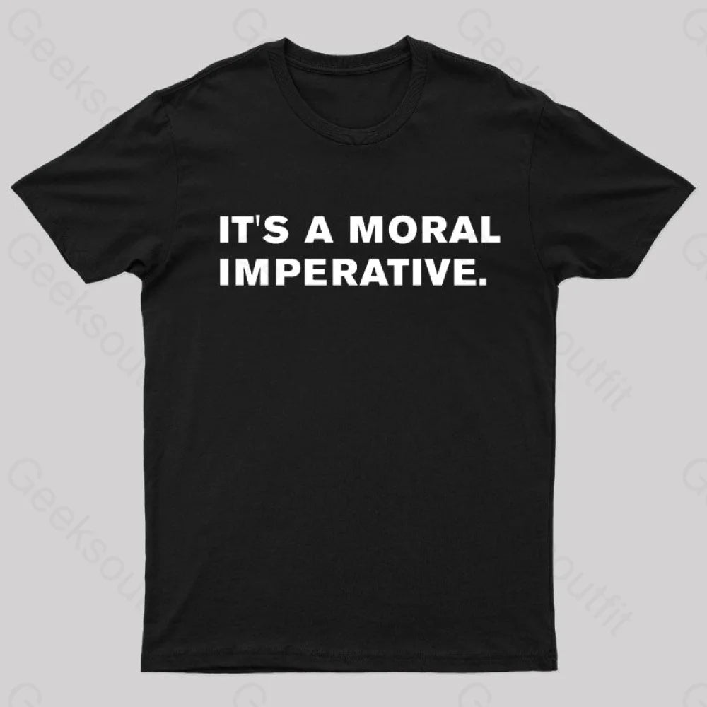 Real Genius Quote T-Shirt Black / S